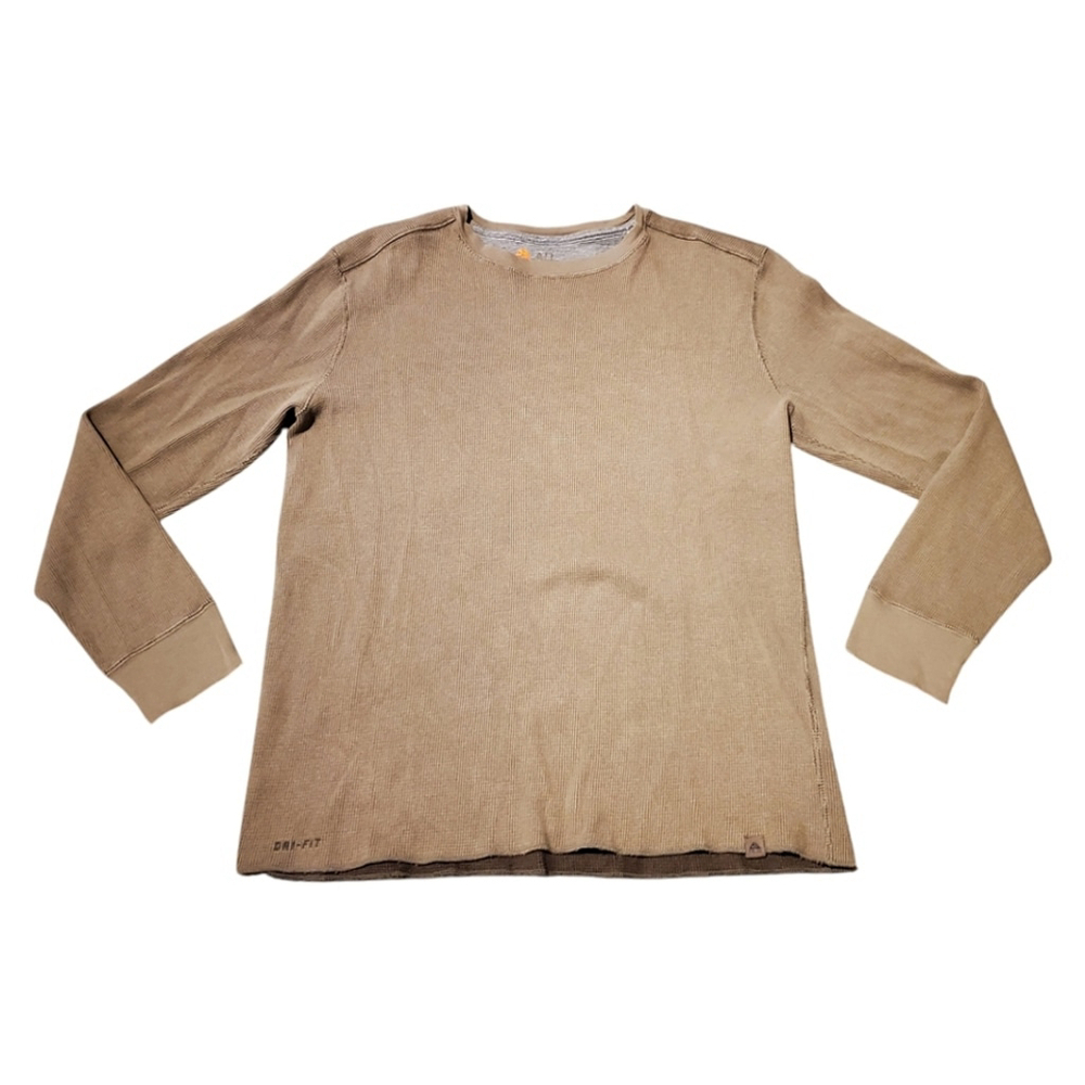 Vintage Nike ACG Shirt Y2K Thermal Long Sleeve Waffle BaseLayer Gorpcore Outdoor